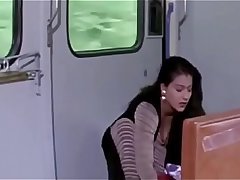 DDLJ Boobs Showing Kajol In Train