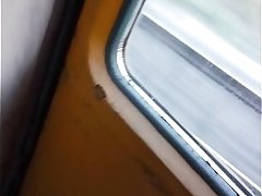 Dick flash in train indian