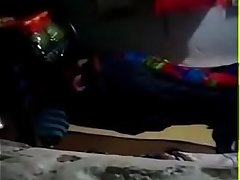 Uncle and Aunty having sex in Bedroom MMS.MP4