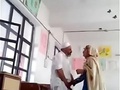 Desi Hijab Teacher Blowjob &_ sex Inside class with Maid (ActModel KATStory)